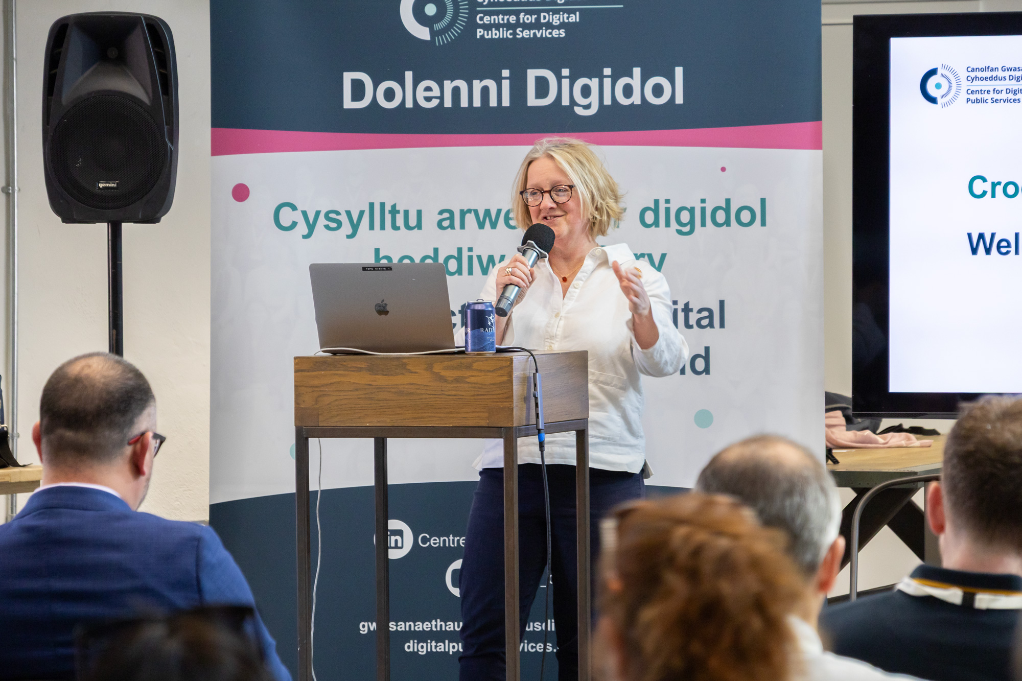 Harriet Green, our joint-CEO speaking at Dolenni Digidol